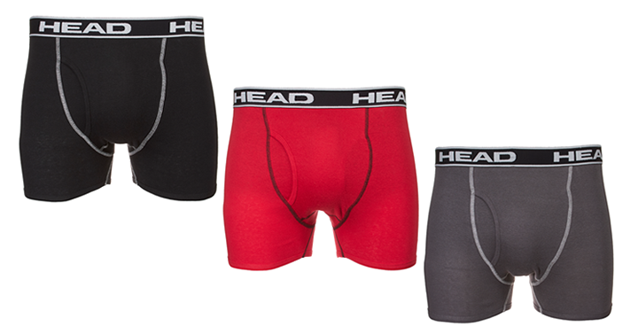 HEAD Boxer Briefs 6-Pack – Just $19.99!