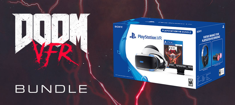 PlayStation VR Doom Bundle—$299.99!