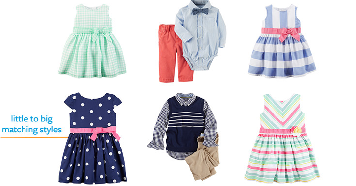 Carter’s & Osh Kosh: Take 70% off Easter Outfits + FREE Shipping!