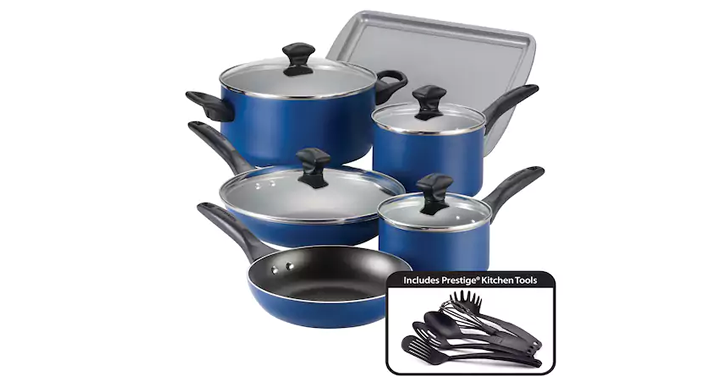 Ends today! Kohl’s 20% Off! Earn Kohl’s Cash! Stack Codes! Farberware 15-pc. Nonstick Aluminum Cookware Set – Just $55.99! Plus earn $10 in Kohls Cash!