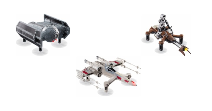 Save $50 on Select Star Wars Quadrocopter Drones!