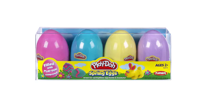 Kohl’s 30% Off! Earn Kohl’s Cash! Stack Codes! FREE Shipping! Hasbro Play-Doh 4-pk. Spring Eggs – Just $2.93!