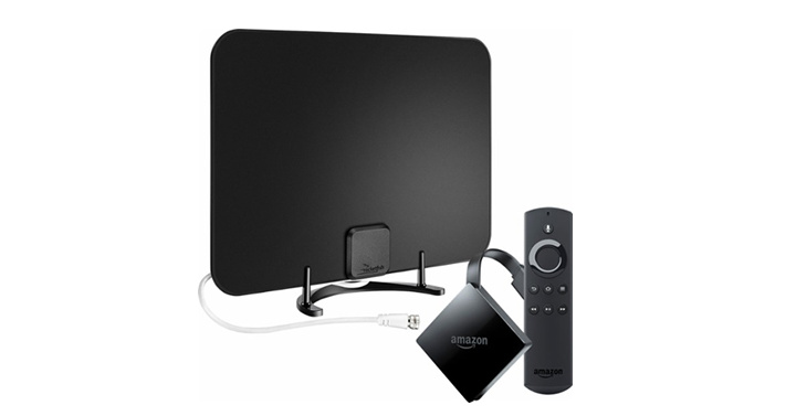 Amazon Fire TV Stick with Alexa Voice Remote & Rocketfish Ultrathin HDTV Antenna Package – Just $69.98!