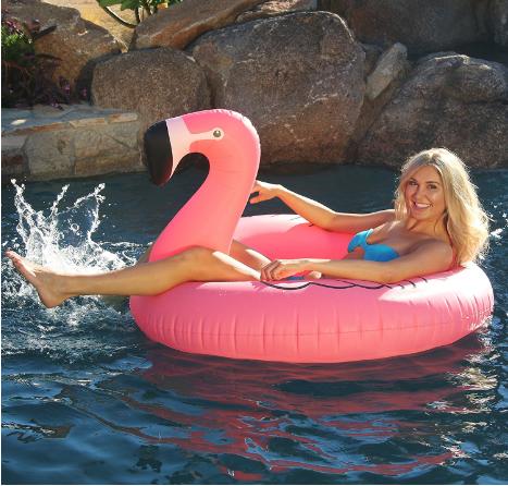 GoFloats Flamingo PartyTube Inflatable – Only $12!