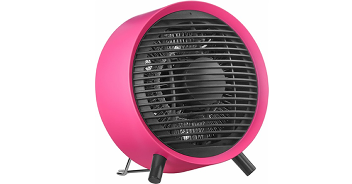 Insignia Portable Wire Heater in Pink – Just $11.99!