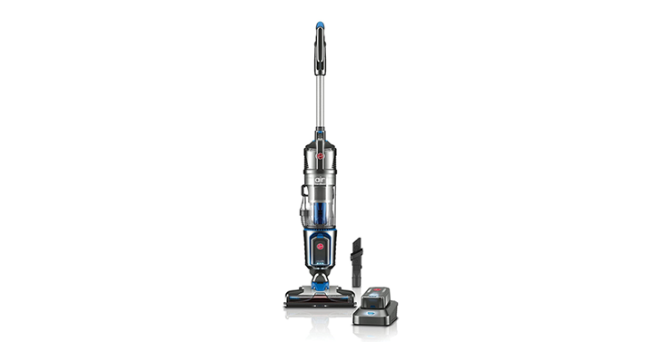 HOOVER Air Cordless 20V Lithium Ion Bagless Steerable Upright Vacuum Cleaner – Just $76.99!