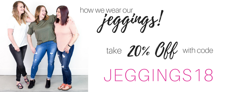 Cents of Style Bold & Full Wednesday – Cute Jeggings for 20% Off! FREE SHIPPING!