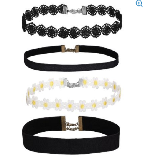 4 Piece Choker Necklace Set for Just $4.99 Shipped! (Reg. $25)