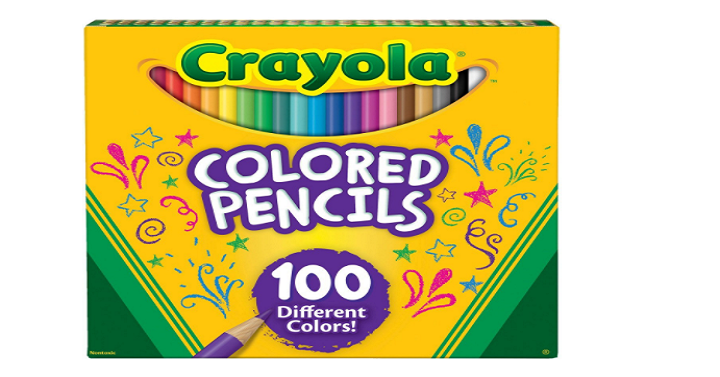 Crayola Adult Coloring 100 Count Colored Pencils for Only $9.19! (Reg. $22)