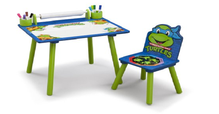 Delta Children Nickelodeon Ninja Turtles Art Desk for Just $24.99! (Reg. $60)