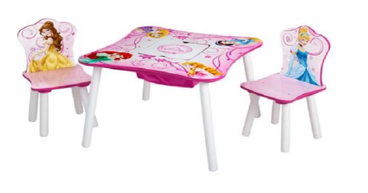 Disney Princess Storage Table and Chairs Set for Only $39.99 Shipped! (Reg. $75)