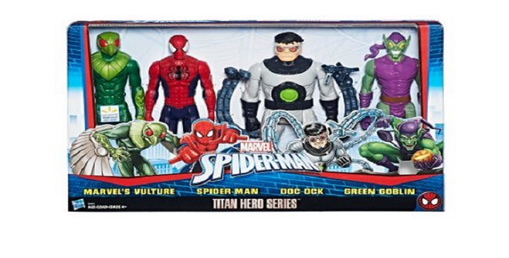 Marvel Titan Hero Series Spider-Man 4 Pack Only $9.99! (Reg. $30)