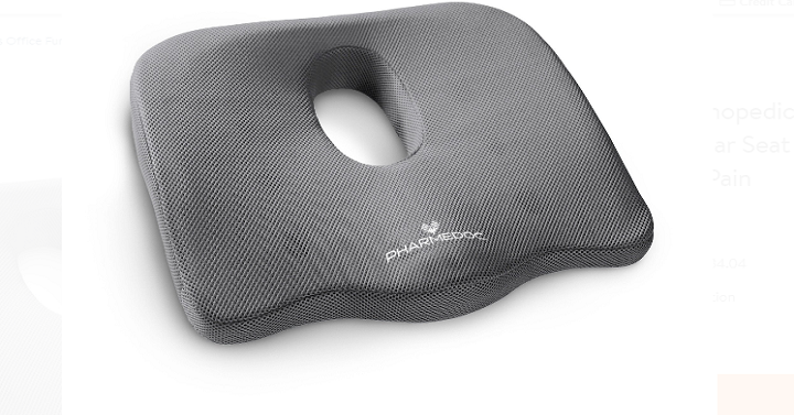 Highly Rated! PharMeDoc Orthopedic Coccyx Seat Cushion Only $15.95! (Reg. $50)