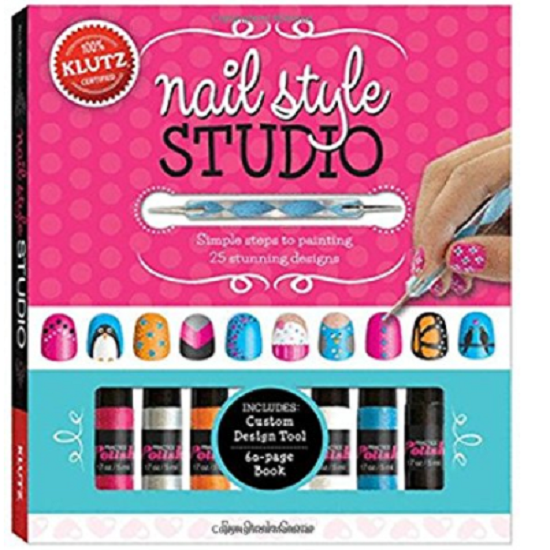 Klutz Nail Style Studio Book Kit for Just $ 14.49! (Reg. $25)