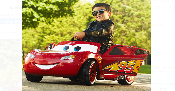 Disney•Pixar Cars 3 Lightning McQueen Ride Only $79 Shipped! (Reg. $150)