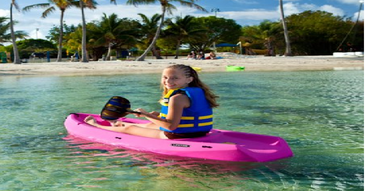 Lifetime 6′ Youth Kayak with Paddles Only $70 Shipped! (Reg. $127)