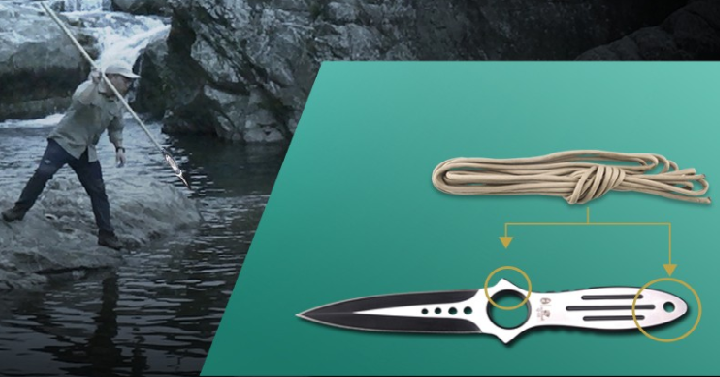 Outdoor Survival Mini Knife Only $9.99 Shipped!