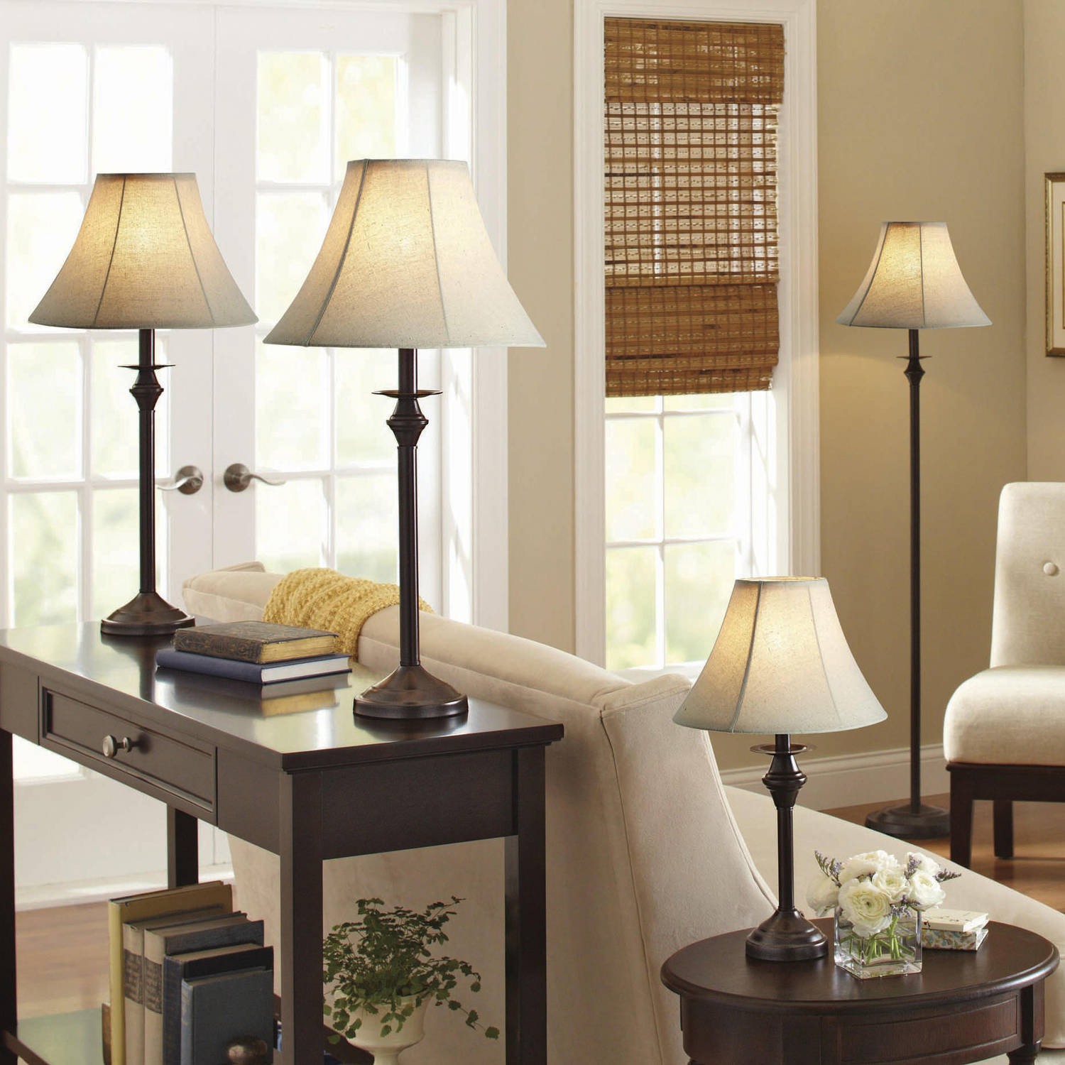 Better Homes and Gardens 4 Piece Lamp Set Only $49.98!