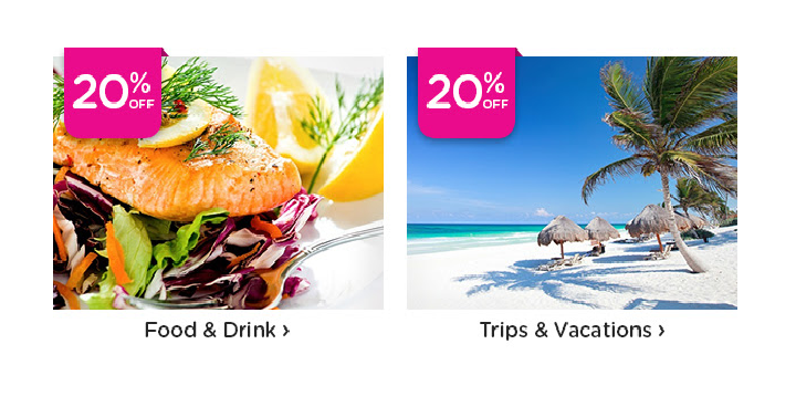 Living Social: Take 20% off Your Purchase! Fun Activities & Travel for Spring Break!