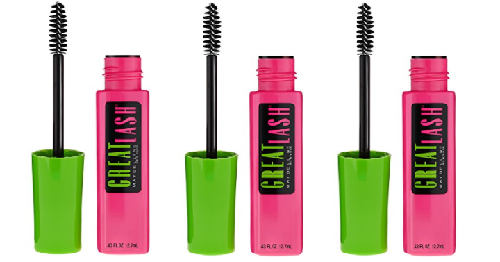 Maybelline Makeup Great Lash Washable Mascara Only $2.39! Add-On!