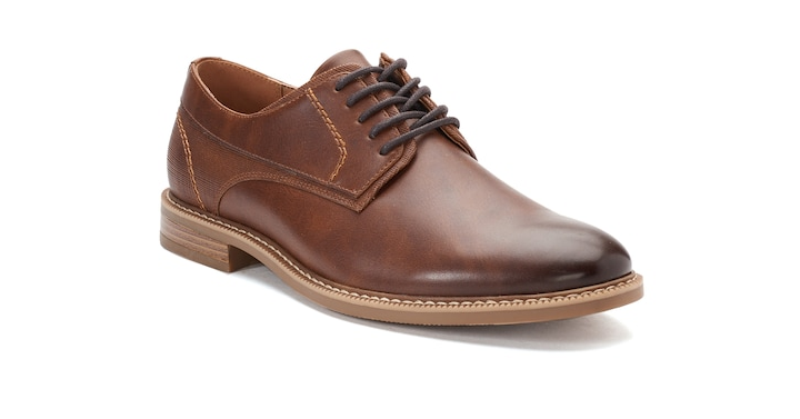LAST DAY – Kohl’s 30% Off! Earn Kohl’s Cash! Stack Codes! FREE Shipping! SONOMA Goods for Life Cody Men’s Dress Shoes – Just $24.49!