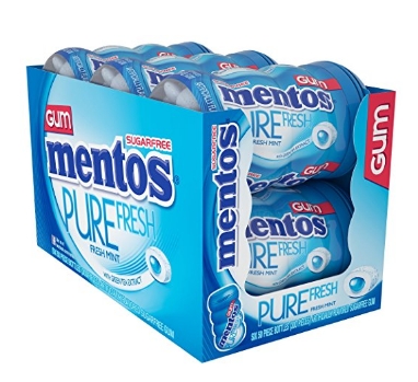 Mentos Pure Fresh Sugar-Free Chewing Gum (Pack of 6) – Only $9.98!