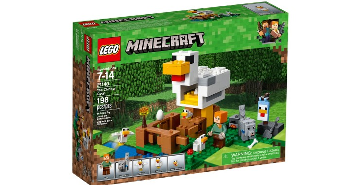 LEGO Minecraft The Chicken Coop Only $15.99! (Reg. $19.99) + FREE Gift with $20 Purchase!