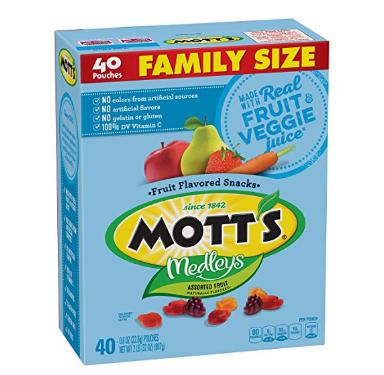 Mott’s Medleys Fruit Snacks (40 Pouches) – Only $4.38!