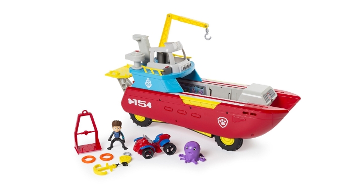 Nickelodeon Paw Patrol Sea Patroller Transforming Vehicle with Lights and Sounds – Only $39.99 Shipped!