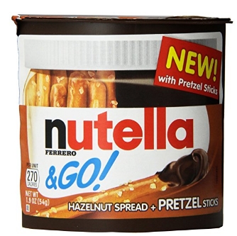 Ferrero Nutella and Go Hazelnut Spread with Pretzel Sticks (Pack of 12) – Only $11.34!