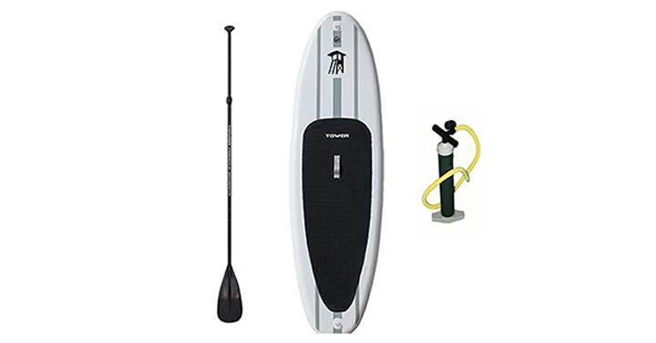Tower Paddle Boards Adventurer Inflatable 9’10” SUP Package – Just $449.99!