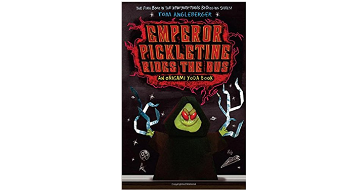 Emperor Pickletine Rides the Bus (Origami Yoda) Hardcover – Just $3.31!