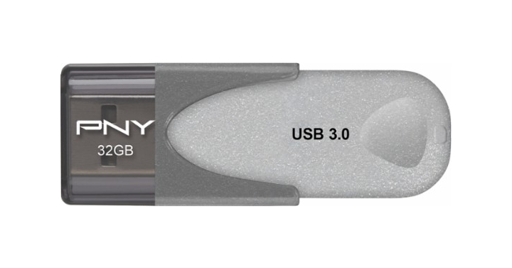 PNY Elite Turbo Attache 4 32GB USB 3.0 Type A Flash Drive – Just $8.99!