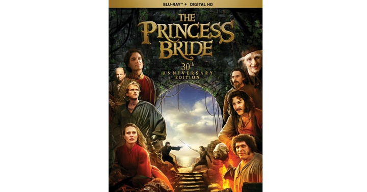 The Princess Bride 30th Anniversary Edition Blu-ray – Just $7.99!