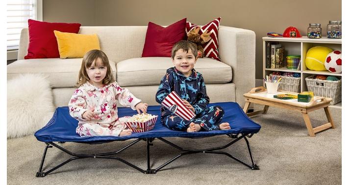 Regalo My Cot Portable Toddler Bed – Only $20.38! Comes with Fitted Sheet and Travel Case!