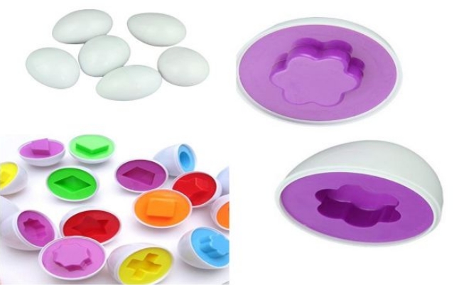 Puzzle Shape Smart Learning Eggs – Only $1.99!