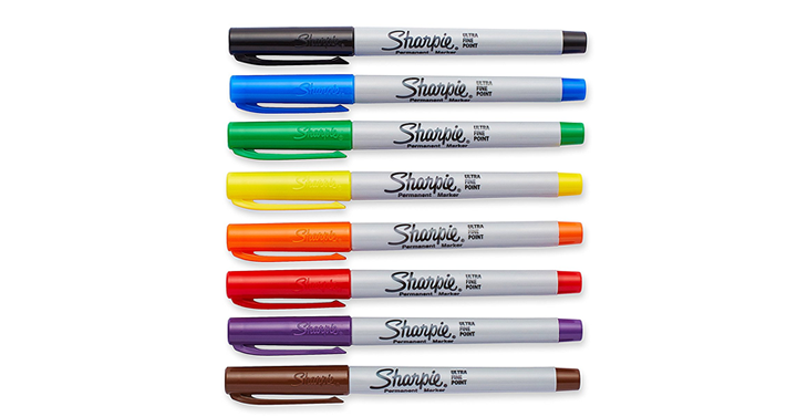 Sharpie Permanent Markers, Ultra Fine Point, Classic Colors, 8 Count – Just $4.09!