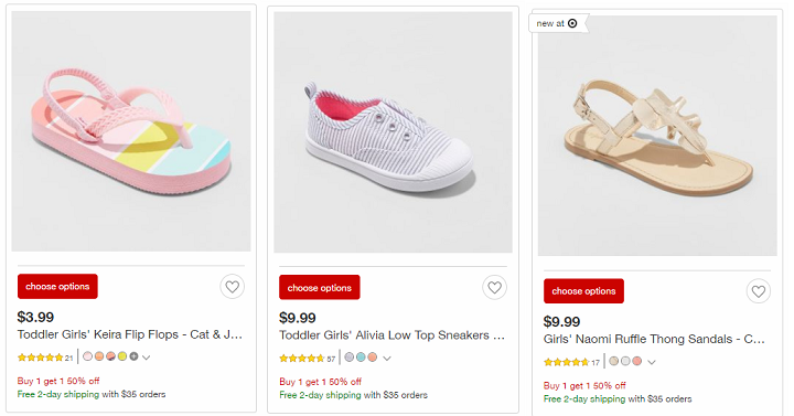 Target: Buy One Get One 50% Off Shoes!