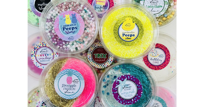 Easter Slime – Scented & Glittery w/ Free Gift Packaging from Jane – Just $7.95!