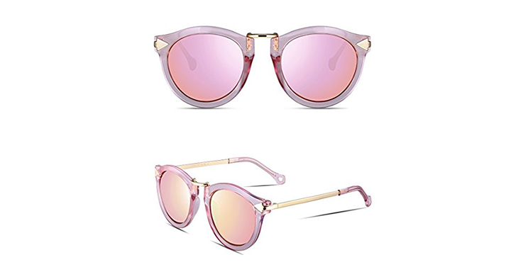 Vintage Fashion Round Arrow Style Wayfarer Polarized Sunglasses – Just $14.98!