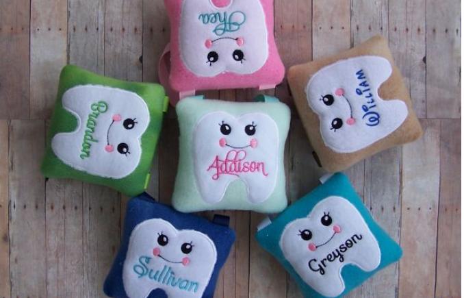 Personalized Tooth Fairy Pillows – Only $6.99!