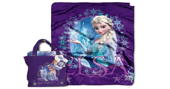 Disney Frozen Queen Elsa Tote and Throw Set Only $8! (Reg. $15)