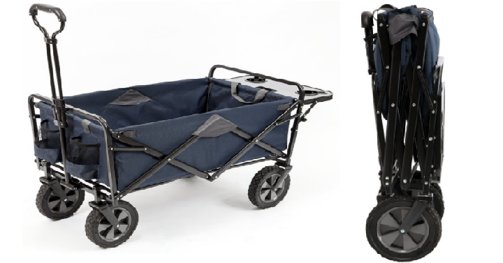Mac Sports Collapsible Wagon with Folding Table and Drink Holders Only $77.98 Shipped! (Reg. $150)