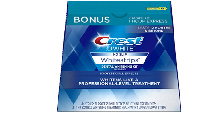 Crest 3D White Professional Effects Whitestrips Kit Only $28.99 Shipped! (Reg. $43)