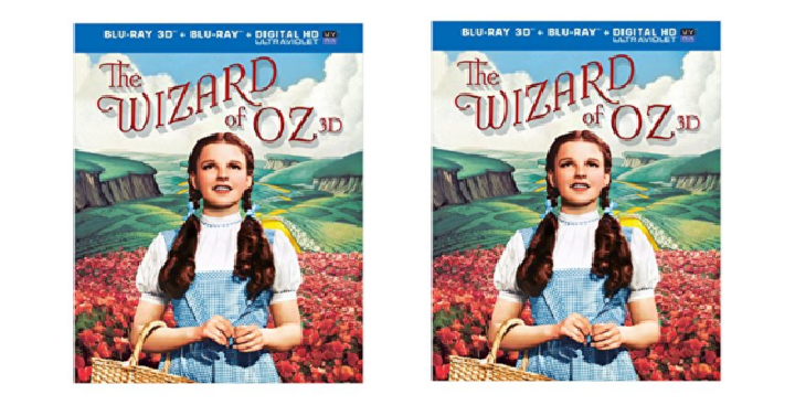 The Wizard of Oz 75th Anniversary Edition 3D/Blu-ray/Digital Only $9.99! (Reg. $24.99)