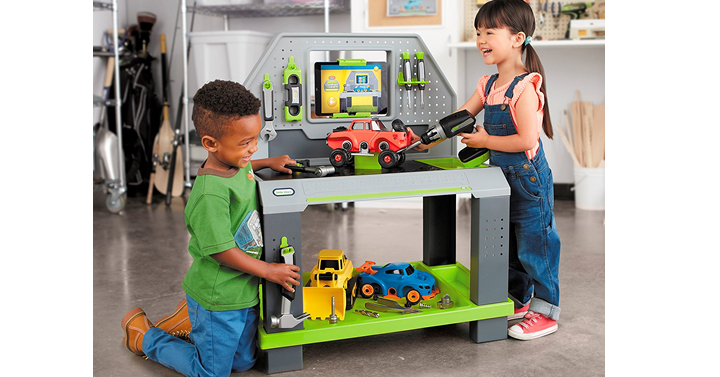 Little Tikes Construct ‘n Learn Smart Workbench – Just $74.08!