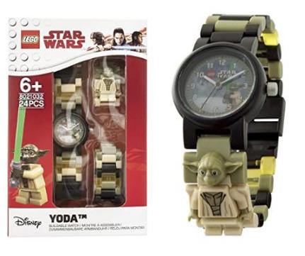 LEGO Star Wars The Last Jedi Yoda Kids Minifigure Link Buildable Watch – Only $13.77!