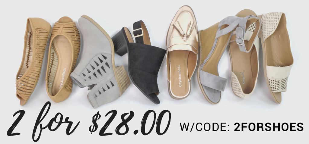 Cents of Style – 2 For Tuesday – CUTE Spring Shoes – Just 2 for $28.00! FREE SHIPPING!