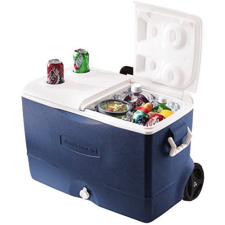 Rubbermaid 5-Day 50-Quart Wheeled Cooler—$43.00!