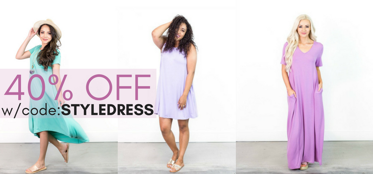 Style Steals at Cents of Style! Spring Dresses for 40% Off! FREE SHIPPING!
